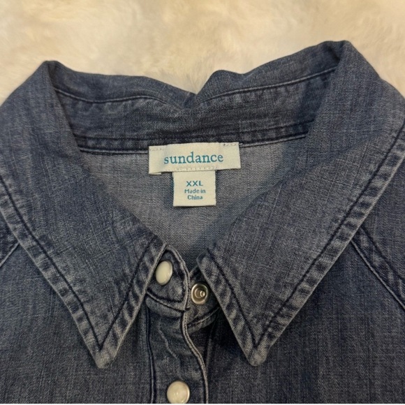 Sundance Denim Chambray Button Down - Picture 4 of 5